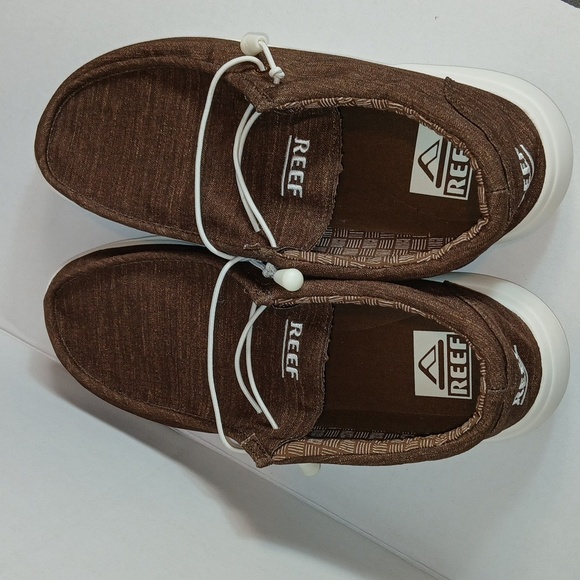 Reef Men's Cushion Coast Lightweight brown Loafer Men's Shoes size 9 - Picture 6 of 9